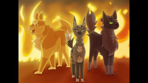 The power of three - warriors speedpaint - YouTube