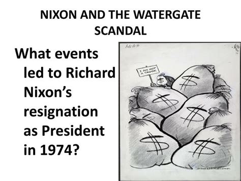 PPT - NIXON AND THE WATERGATE SCANDAL PowerPoint Presentation, free ...