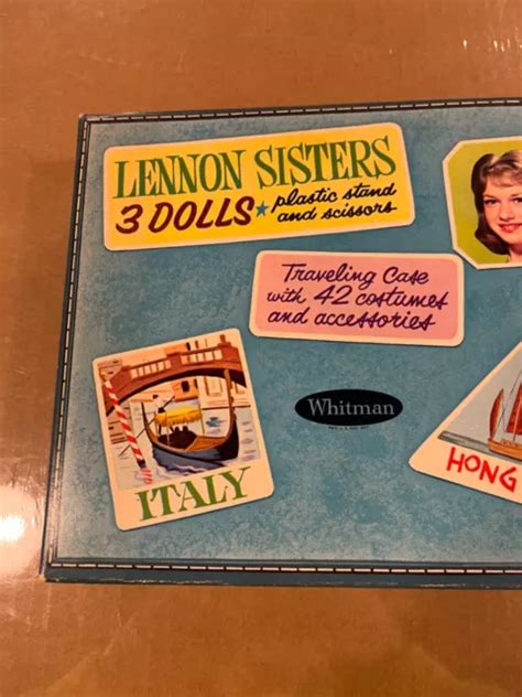 VINTAGE 1962 ORIGINAL LENNON SISTERS PAPER CUT-OUT DOLLS (Case only) NICE $1.99 - PicClick