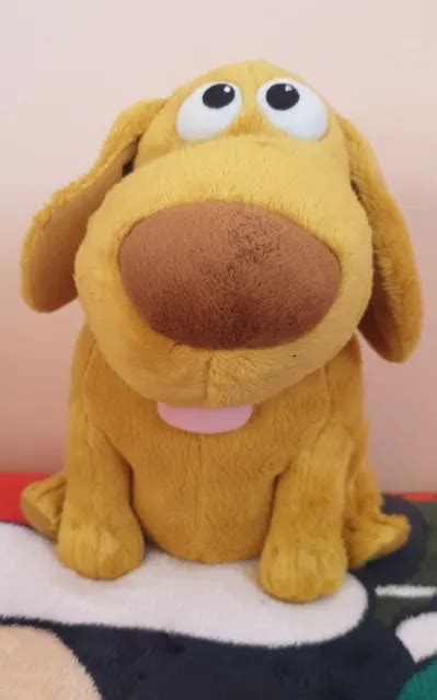 DISNEY PIXAR UP Talking Doug Dug Dog Plush Soft Toy Please Read £8.99 - PicClick UK