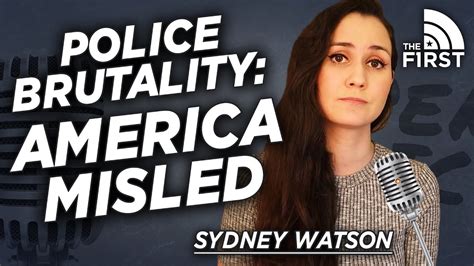 Police Brutality: AMERICA MISLED | Sydney Watson | Open Mic - YouTube