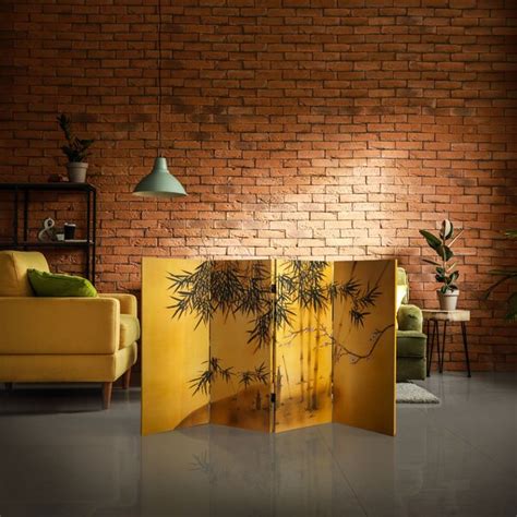 Winston Porter Keir 63'' W x 36'' H 4 - Panel Solid Wood Folding Room Divider & Reviews | Wayfair
