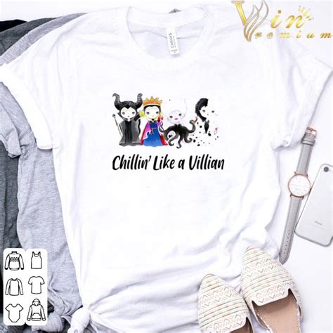 Disney Chillin’ Like a Villain shirt hoodie, sweatshirt, longsleeve tee