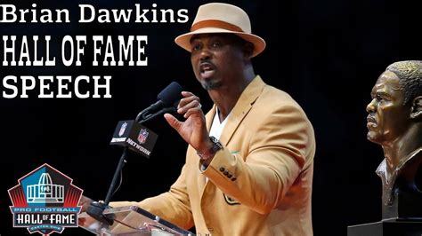 Brian Dawkins FULL Hall of Fame Speech | 2018 Pro Football Hall of Fame ... | Brian dawkins ...