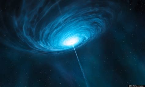 Black Hole At Center Of Quasar 3C 279 Seen By Linked ESO Telescopes ...