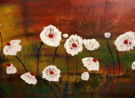 Crazy Daisy Painting by Glenda Jones - Fine Art America