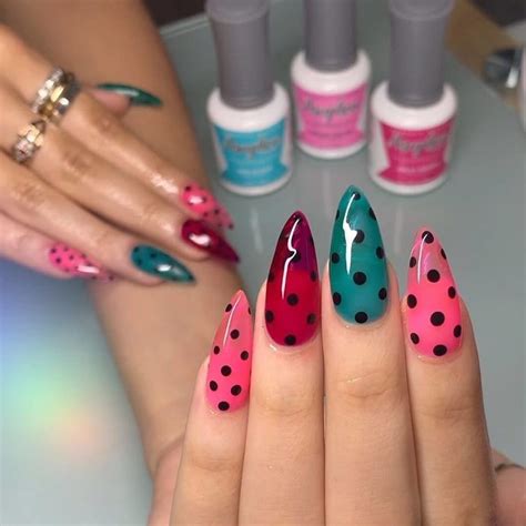 Polka Dot Nail Designs (12) - K4 Fashion