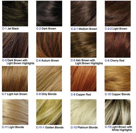 Black Hair Color: Creme Of Nature Hair Color Chart