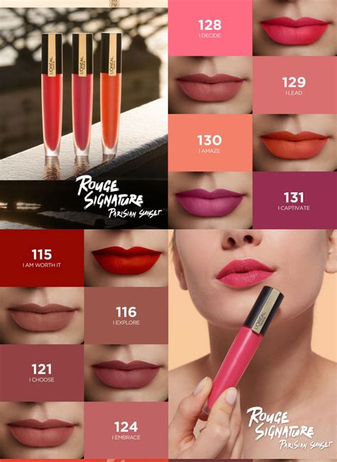 L'Oréal Paris Rouge Signature Matte Lip Tint (Makeup) [12.12 SALE ...