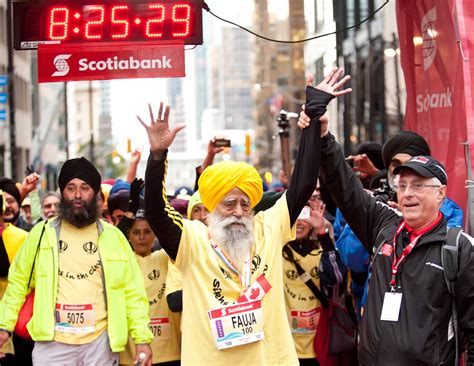 That time a 100 year old ran a marathon in Toronto - Toronto Waterfront Marathon