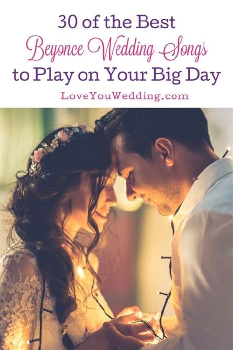 30 Best Beyonce Wedding Songs to Play on Your Big Day