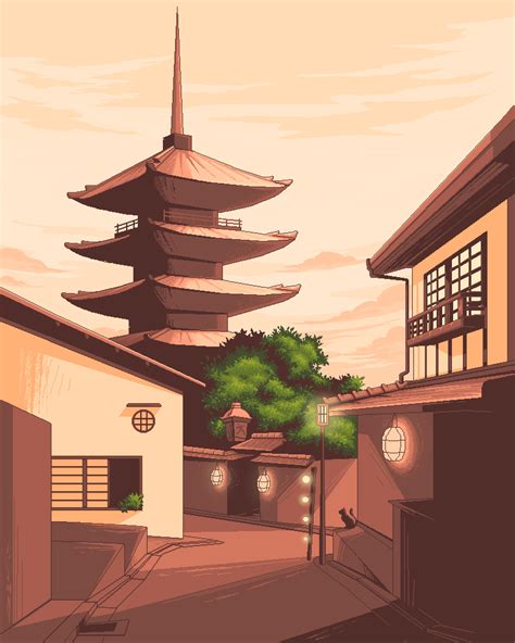 Image result for japan pixel art | Japão, Desenhos