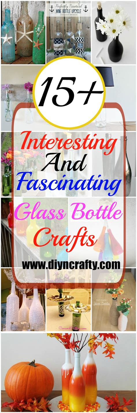 15 Interesting And Fascinating Glass Bottle Crafts