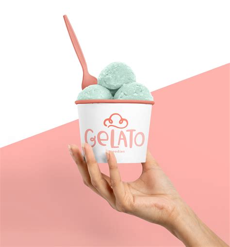 Ice Cream Shop Branding | Gelato & Goodies Brand on Behance