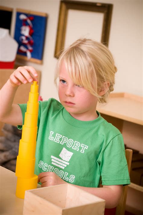 Perceptiveness & Sensorial Exercises - LePort Montessori Schools