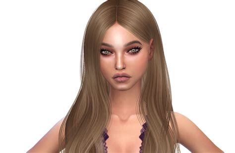 Sims 4 Beautiful Girl | Sims hair, Beautiful girls, Sims 4