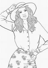 Coloring Pages For Women sketch template
