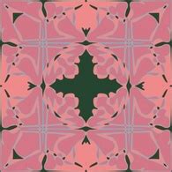 Art Nouveau Tile Pattern clip art Free Vector Download | FreeImages