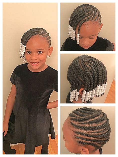 10+ Cornrow Hairstyles For Kids | Fashion Style