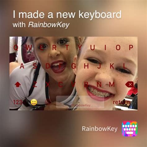RainbowKey Keyboard - color keyboard with themes, fancy fonts and fun emoji on the App Store ...
