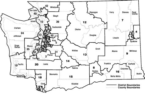 Washington State Democrats - Legislative District Maps