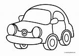 Funny car Transportation coloring Pages For Kids Printable Free  Cars sketch template