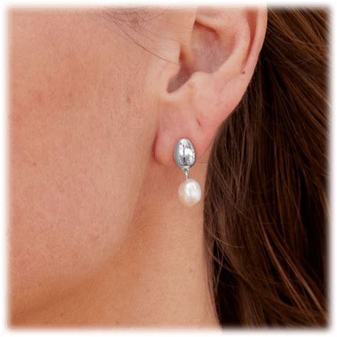 MorningSave: Savvy Cie 18K Gold Plated Genuine Freshwater Pearl Drop Earrings