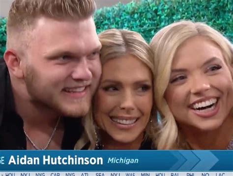 Aidan Hutchinson's Mom May Have Already Won The NFL Draft | Barstool Sports