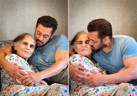 Salman Khan shared a picture with Sushila Charak, Bhaijaan was seen ...