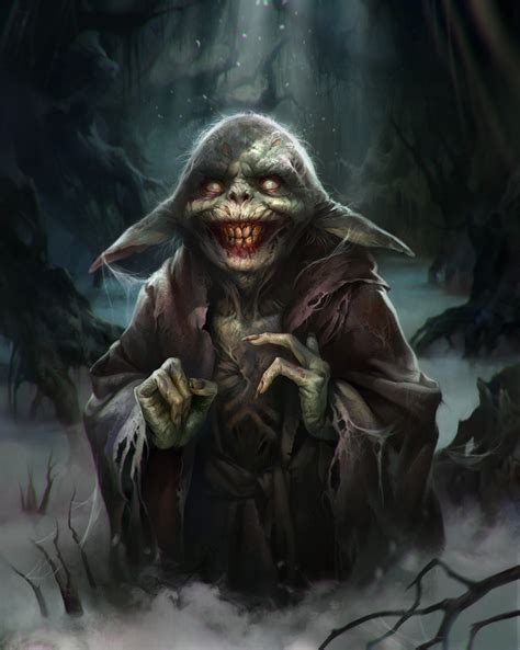 ArtStation - Yoda-satan for Star Wars Reimagined challenge