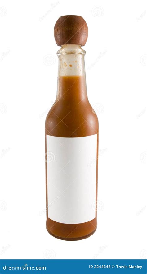 Hot Sauce Bottle stock photo. Image of glass, bottle, scorch - 2244348