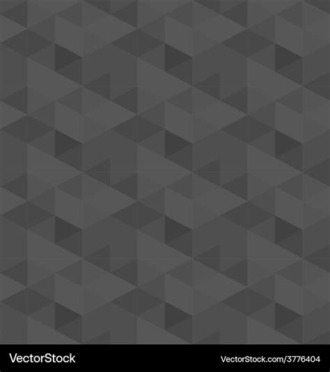 Dark grey geometric seamless pattern background Vector Image