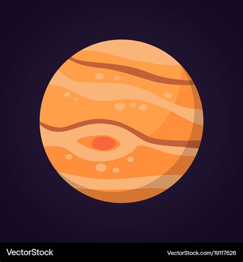 Planet Jupiter Graphic