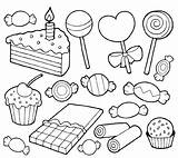 Desenhos De Doces Para colorir  WONDER DAY — sketch template
