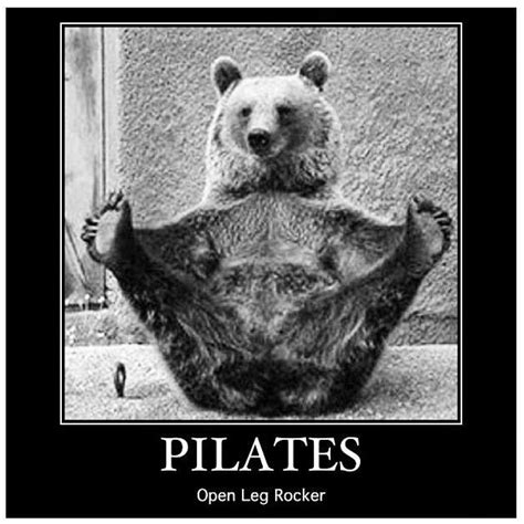 Pilates bear does it right! www.thepilatesflow.com.sg https://www ...