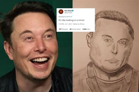 Elon Musk Stans Spammed Him With a Poorly-Drawn Portrait. He Finally Noticed