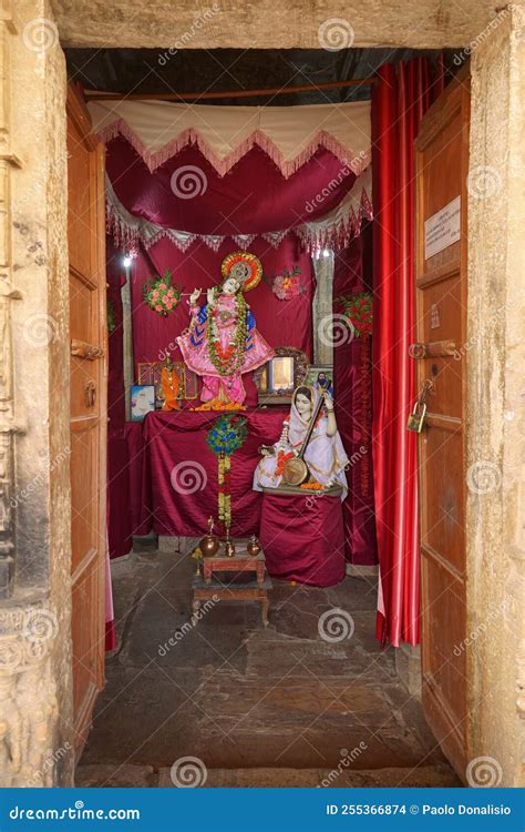 Chittorgarh Fort, Meera Bai Temple, Dedicated To Lord Krishna, Rajasthan, India Stock Photo ...