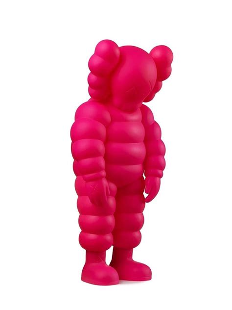 KAWS - KAWS WHAT PARTY pink (KAWS companion) For Sale at 1stDibs