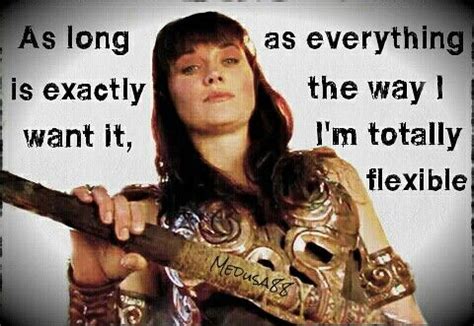 xena warrior princess pic edit badass quote (===||:::::::::> | Xena ...