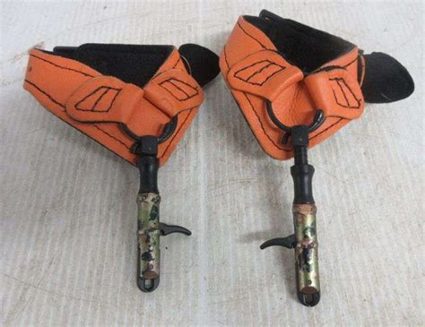 (2) True Fire archery bow releases, very good - Albrecht Auction Service