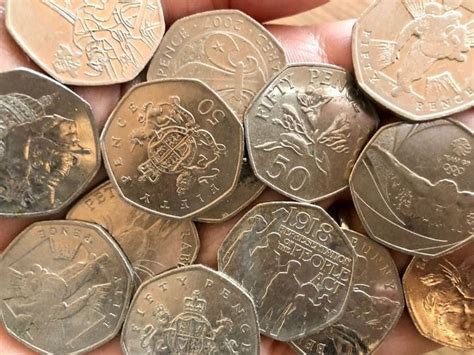 10 rarest 50p coins in circulation - what they're worth - Skint Dad