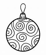Christmas Ornaments To Color  10 Free PDF Printables Printablee sketch template