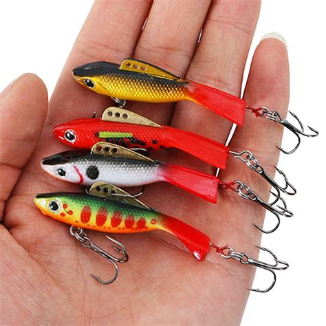 1Pc Artificial Ice Fishing Lures Walleye Jigs Winter Bait Hard Lure Balance S5V1 | eBay