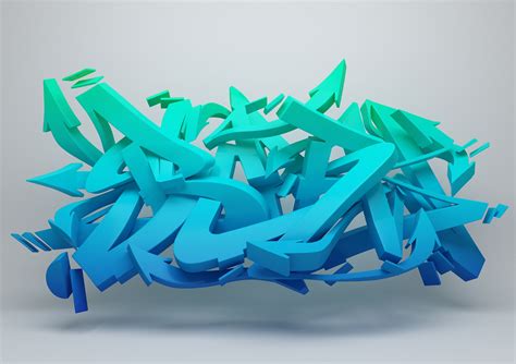 Graffiti - Wild Style 3D :: Behance