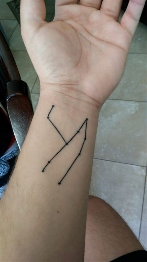 Ursa Major Constellation Tattoo