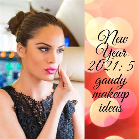 New Year 2021: 5 gaudy makeup ideas Makeup Ideas, Newyear, Facepaint Ideas