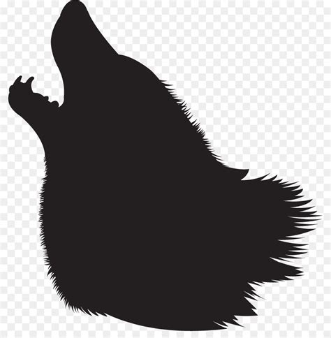 Free Howling Dog Silhouette, Download Free Howling Dog Silhouette png ...