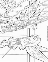The Pirate Fairy Coloring Pages sketch template