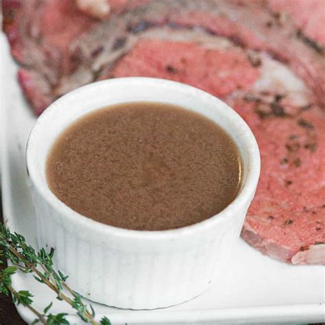 Beef Au Jus Gravy Recipe at Francis Williams blog