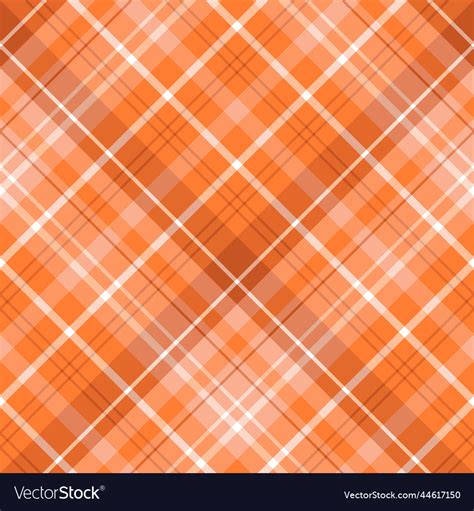 Seamless pattern in delightful orange and white Vector Image